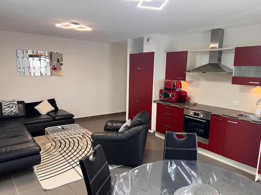 Appartement Red Jardin Tres Calme Saint-Louis  Kültér fotó